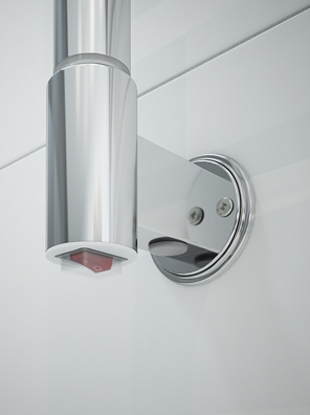 Towel dryer Fenix - hidden electrical connection